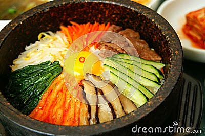 Korean Dish Stock Photo