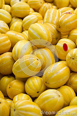 Korean melons Stock Photo