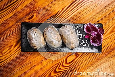 Korean patties starchy pyan-se pygody Stock Photo