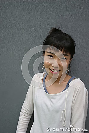 Korean woman Stock Photo