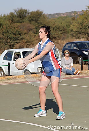 Korfball League Ladies games Editorial Stock Photo