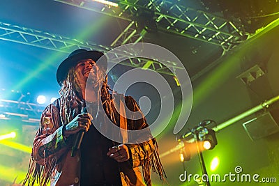 Korpiklaani at Magazzini Generali MI 05-03-2018 Editorial Stock Photo