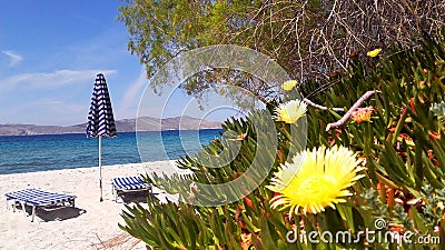 Kos Island - Marmari beach Stock Photo