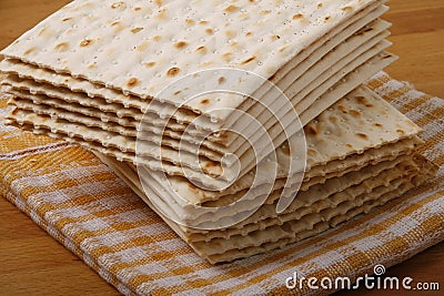 Matzo Stock Photo