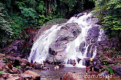 Kota Tinggi Waterfalls Editorial Stock Photo
