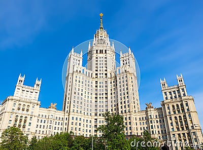 Kotelnicheskaya skyscraper Stock Photo