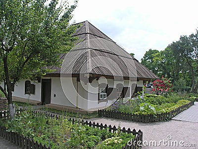 Kotliarevsky museum in Poltava Editorial Stock Photo