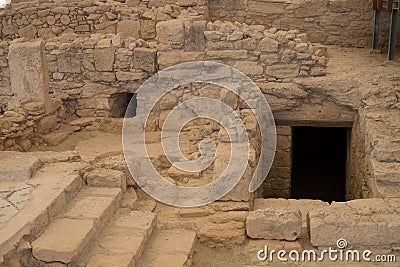 Kourion archaeological area Stock Photo