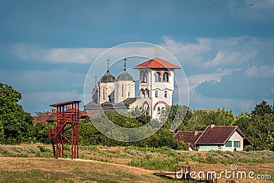 Kovilj Monastery, a 13th-century Serb Orthodox monastery Stock Photo