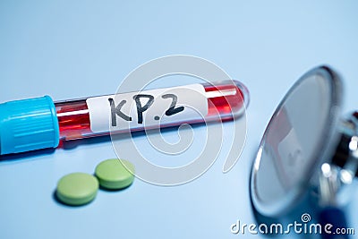KP.2 is one of several variants being referred to as “FLiRT variants,” named after the technical names for their mutations. Stock Photo