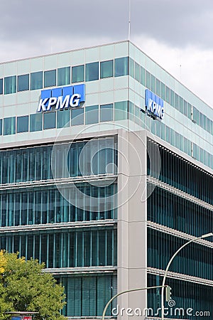 KPMG audit company Editorial Stock Photo