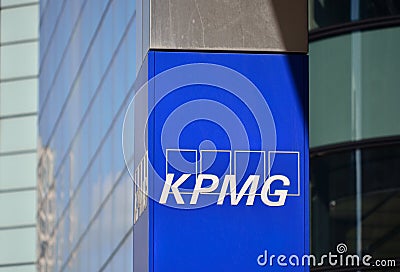 KPMG Canary Wharf Editorial Stock Photo