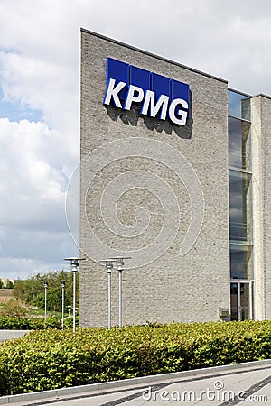 KPMG offices in Denmark Editorial Stock Photo