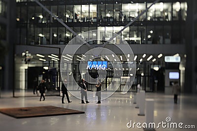 KPMG Offices, Frankfurt Editorial Stock Photo