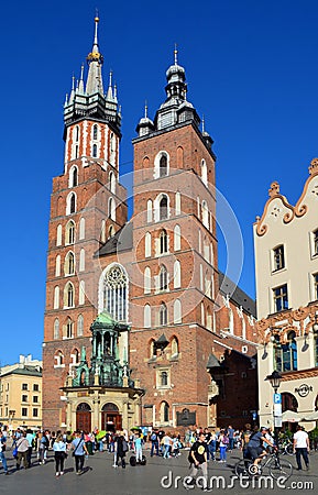 Church of Our Lady Assumed Editorial Stock Photo