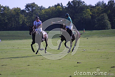 Old NewsBoys Polo Match 2018 Kraftig Field Editorial Stock Photo