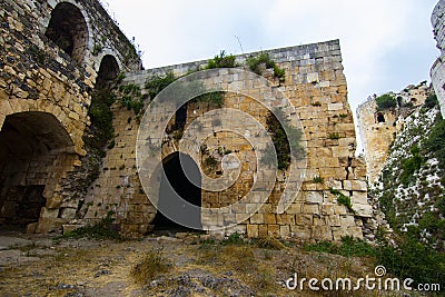 Krak (Crac) des Chevaliers Stock Photo