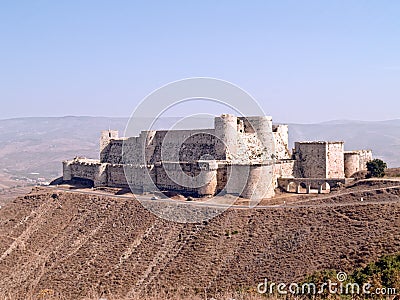 Krak des Chevaliers Stock Photo