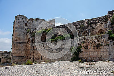 Krak des Chevaliers (Castle of the Knights) Stock Photo