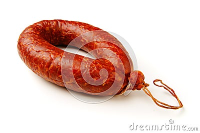 Krakow sausage Stock Photo