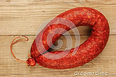 Krakow sausage Stock Photo