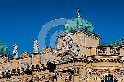 Krakow Architecture Stock Photo