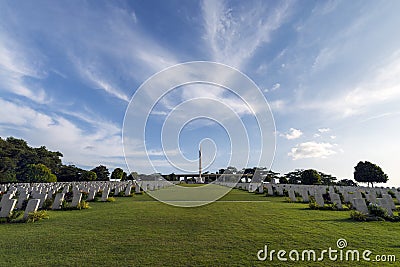 Kranji Memorial - The Heros Editorial Stock Photo