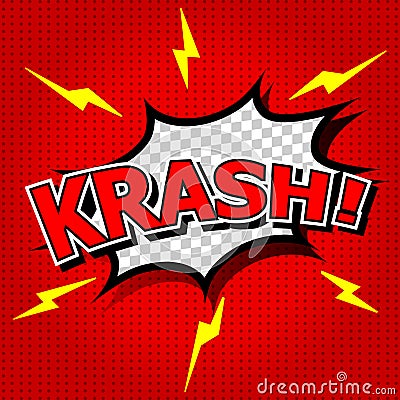 Krash! Vector Illustration