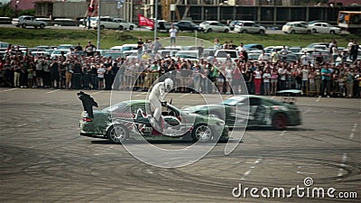 KRASNODAR, RUSLAND - MEI 24, 2015: Sportraceauto KRASNODAR, RUSLAND - MEI 24, 2015: Sportraceauto