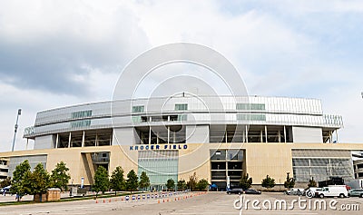 Kroger Field, home of the University of Kentucky Wildcats football team in Lexington, KY Editorial Stock Photo