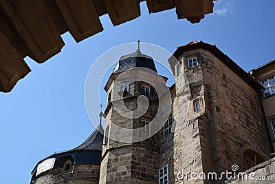 Kronach, Germany - ROSENBERG fortress Stock Photo