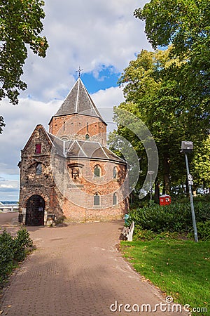 Kronenburger park in Nijmegen Editorial Stock Photo