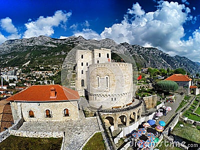 Kruja Castle Stock Photo