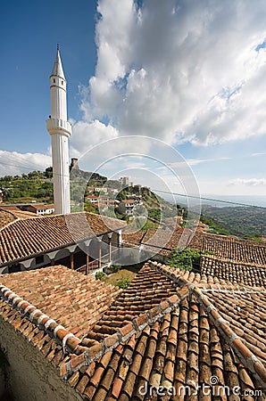 Kruja Village, Albania Stock Photo