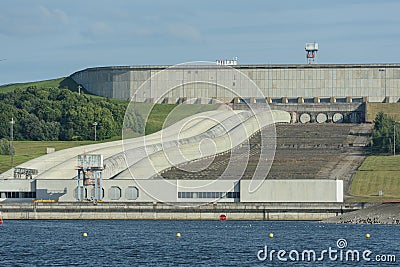 Kruonis Hydro Accumulation Power Plant the only hydro storage power plant in the Baltic States Editorial Stock Photo
