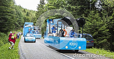 Krys Caravan Editorial Stock Photo