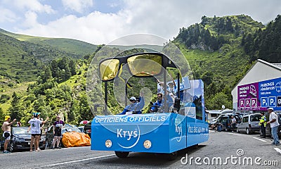 Krys Caravan- Tour de France 2014 Editorial Stock Photo