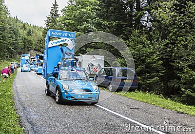 Krys Caravan - Tour de France 2014 Editorial Stock Photo