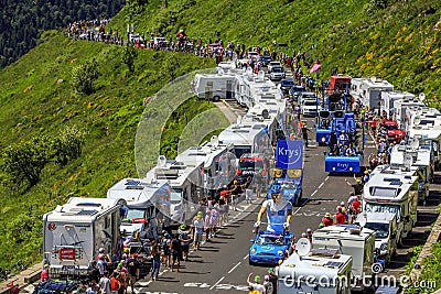 Krys Caravan - Tour de France 2016 Editorial Stock Photo
