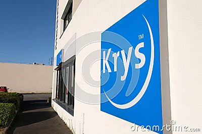 Krys company sign Editorial Stock Photo