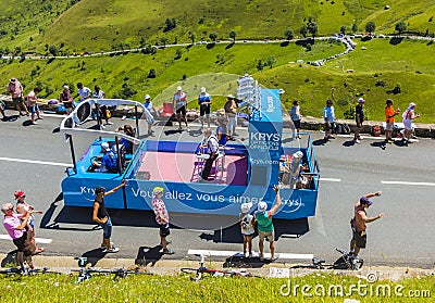 Krys Vehicle - Tour de France 2014 Editorial Stock Photo