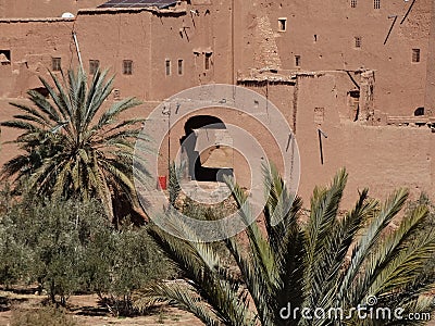 Ksar Ajt Bin Haddu near Warzazat in Morocco Stock Photo