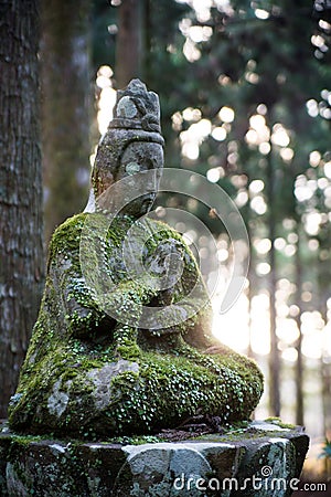 Ksitigarbha bodhisattva Stock Photo