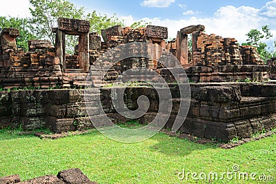 Ku Ka Sing, Ancient public castle rock temple, Stock Photo