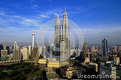 Kuala Lumpur City Centre Editorial Stock Photo