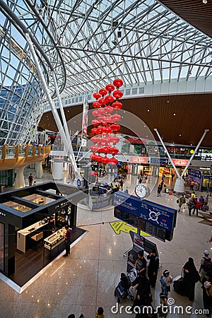 Kuala Lumpur International Airport Editorial Stock Photo