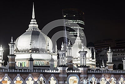 Kuala Lumpur Jamek masjid Stock Photo