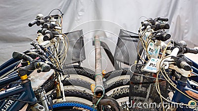 Bicycle facility for tourist and visitors in Putrajaya, Malaysia Editorial Stock Photo