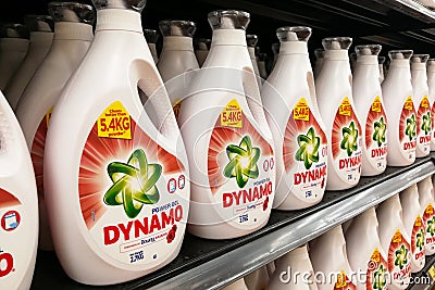 KUALA LUMPUR, Malaysia, August 15, 2017: Dynamo power gel is the Editorial Stock Photo