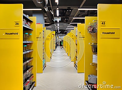 First MR D.I.Y Plus is open in Mid Valley Megamall, Malaysia. Editorial Stock Photo